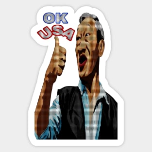 USA Dots Sticker